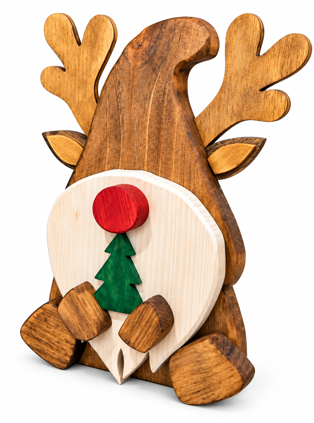 Rudolph the Red Gnome Reindeer