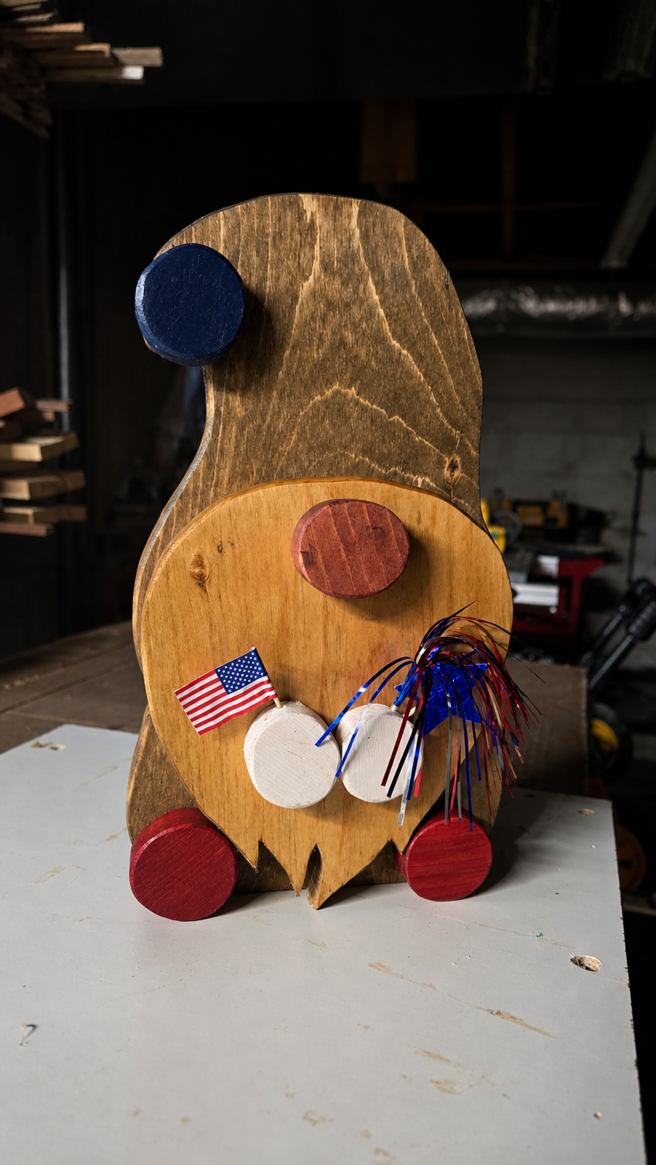 Spangle the 4th of July Gnome