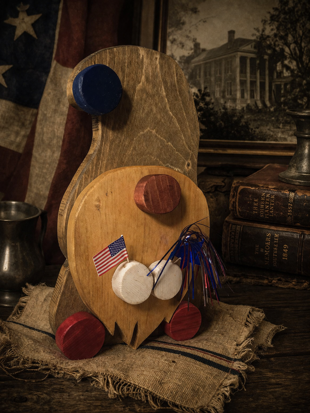 Spangle the 4th of July Gnome